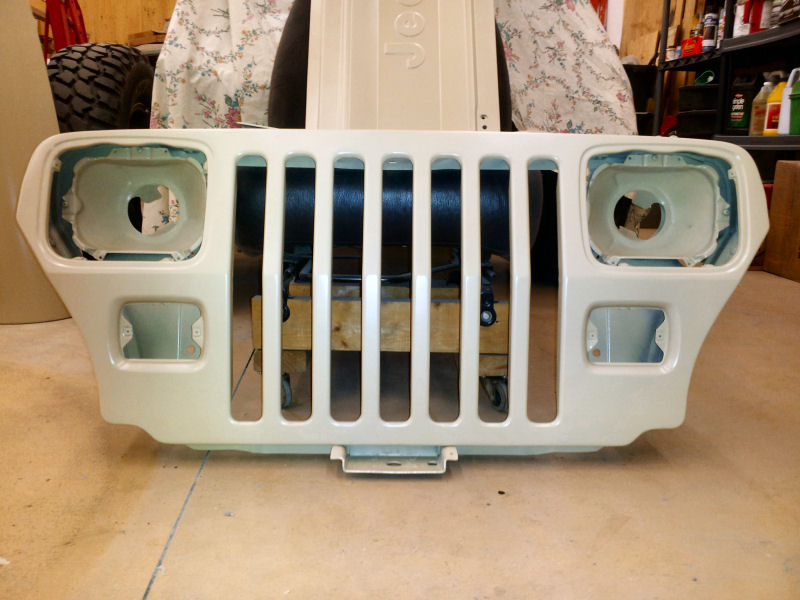 1993 Jeep Wrangler (YJ) Paint and Reassembly